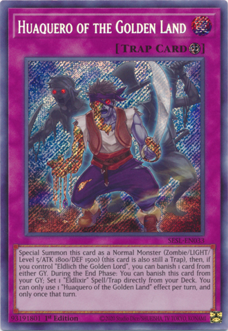 Huaquero de la Tierra Dorada [SESL-EN033] Secreto Raro 