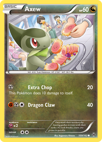Axew (109/162) [XY: AVANCE] 
