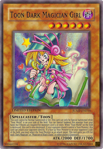 Chica Maga Oscura Toon [JUMP-EN010] Ultra Raro 