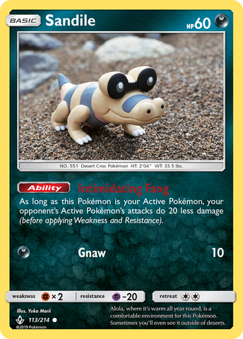 Sandile (113/214) [Sol y Luna: Vínculos inquebrantables] 
