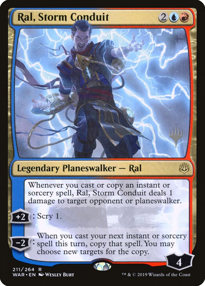 Ral, Storm Conduit (Paquete promocional) [Promociones de War of the Spark] 