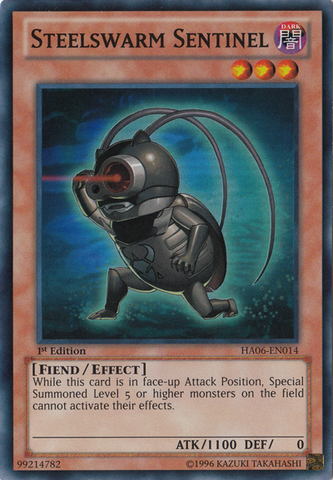 Centinela de la Horda de Acero [HA06-EN014] Súper Raro 