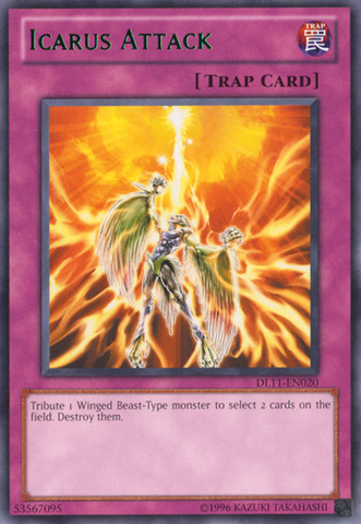 Ataque de Ícaro (Verde) [DL11-EN020] Raro 