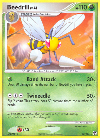 Beedrill (13/106) [Diamante y Perla: Grandes encuentros] 