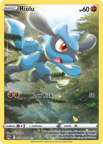 Riolu (GG26/GG70) [Espada y escudo: Crown Zenith] 