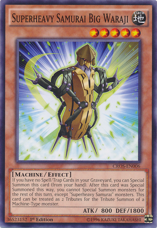 Samurái superpesado Big Waraji [CROS-EN006] Común 