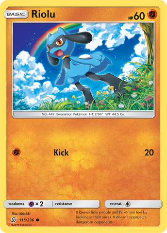 Riolu (115/236) [Sol y Luna: Mentes unificadas] 