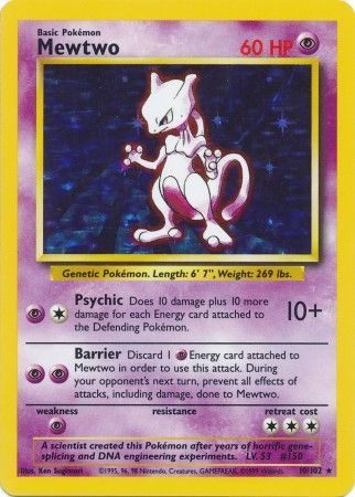 Mewtwo (10/102) [Conjunto básico ilimitado] 