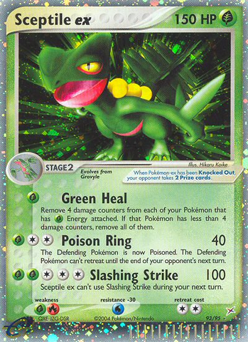 Sceptile ex (93/95) [EX: Equipo Magma vs Equipo Aqua] 