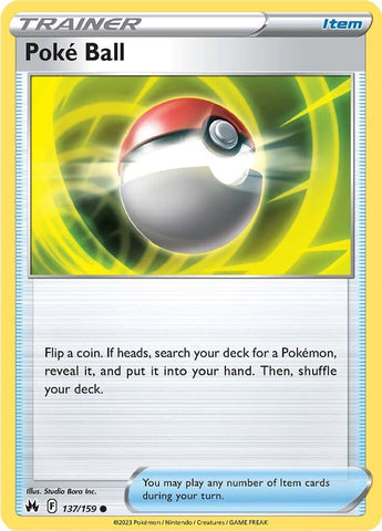 Poke Ball (137/159) [Espada y escudo: Crown Zenith] 