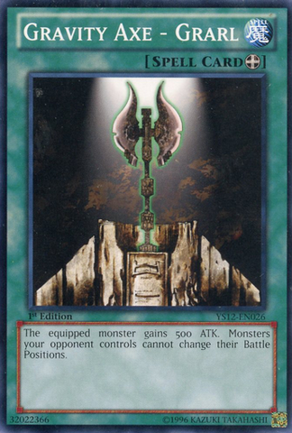 Hacha de gravedad - Grarl [YS12-EN026] Común 
