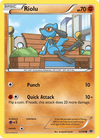 Riolu (63/99) [Blanco y negro: Próximos destinos] 