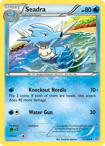 Seadra (31/160) [XY: Choque primigenio] 