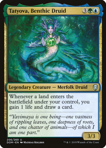 Tatyova, druida bentónica [Dominaria] 