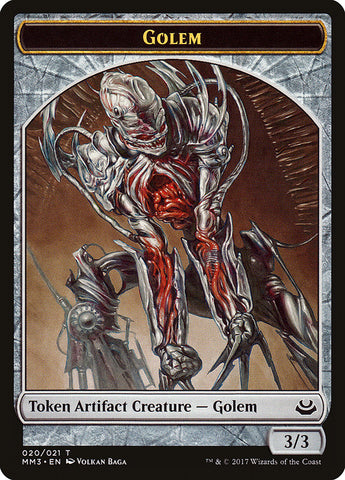 Ficha de Golem [Fichas de Modern Masters 2017] 