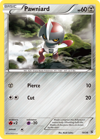 Pawniard (19/39) [XY: Conjunto inicial de Kalos] 