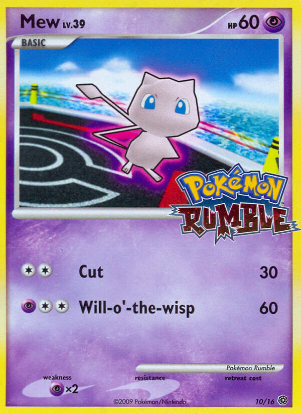 Mew (16/10) [Pokémon Rumble] 