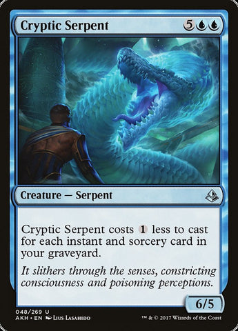 Serpiente críptica [Amonkhet] 