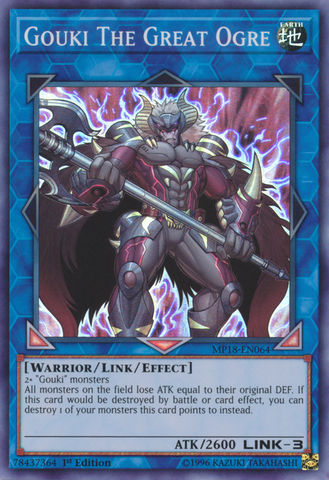 Gouki El Gran Ogro [MP18-EN064] Súper Raro 