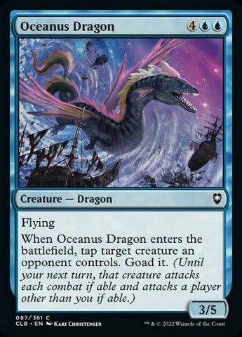 Dragón Oceanus [Commander Legends: Batalla por Baldur's Gate] 