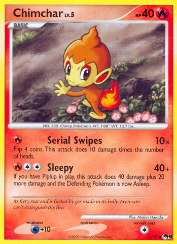 Chimchar (13/17) [Serie POP 9] 