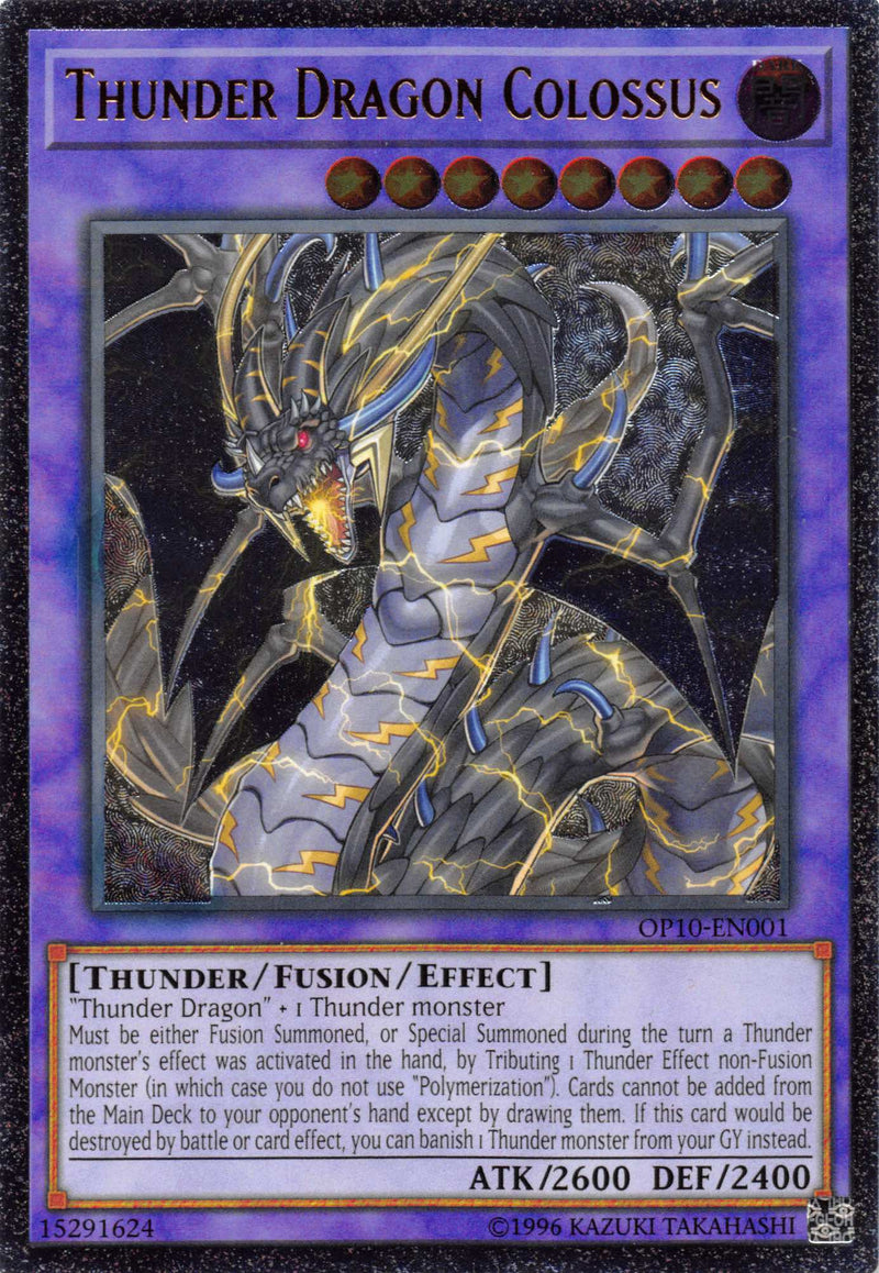 Coloso Dragón del Trueno [OP10-EN001] Último Raro 