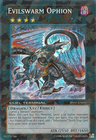 Ofión Evilswarm [DT07-EN091] Súper Raro 
