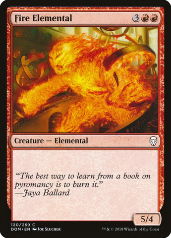 Elemental de fuego [Dominaria] 