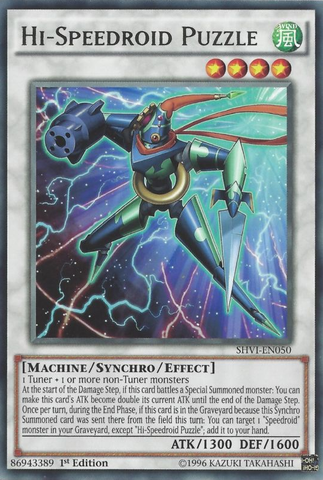 Rompecabezas Hi-Speedroid [SHVI-EN050] Raro 