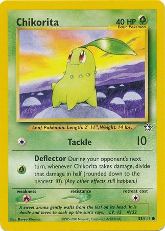 Chikorita (53/111) [Neo Génesis Ilimitado] 