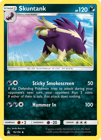Skuntank (76/156) [Sol y Luna: Ultra Prisma] 