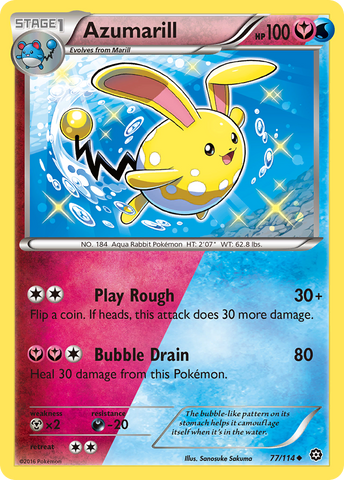 Azumarill (77/114) [XY: Asedio de vapor] 