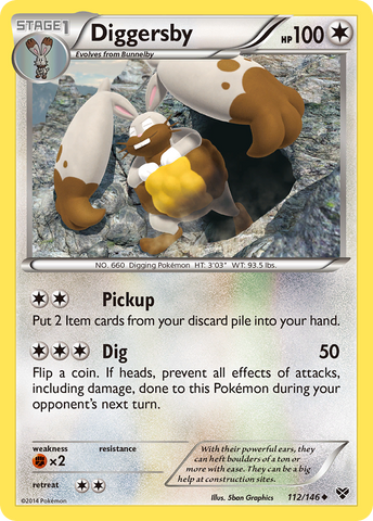 Diggersby (112/146) [XY: Conjunto básico] 