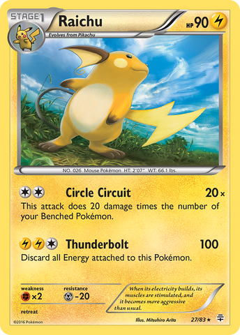 Raichu (27/83) [XY: Generaciones] 
