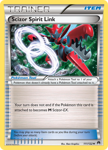 Enlace espiritual de Scizor (111/122) [XY: Punto de interrupción] 