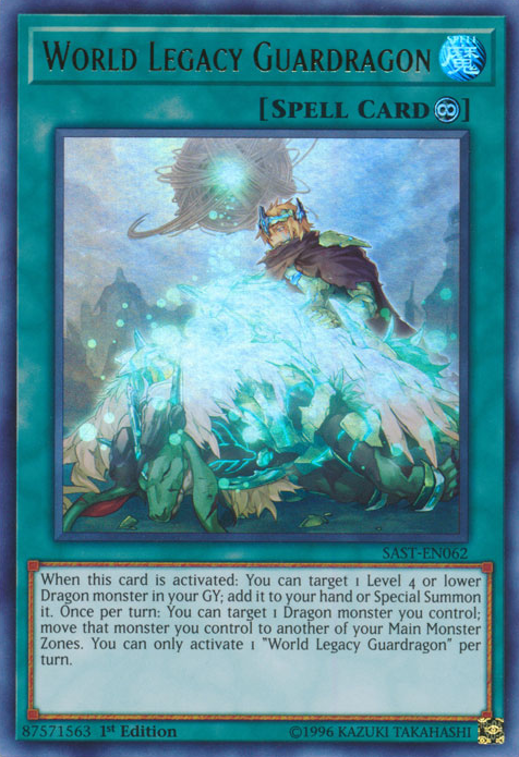 Guardragon Legado Mundial [SAST-EN062] Ultra Raro 