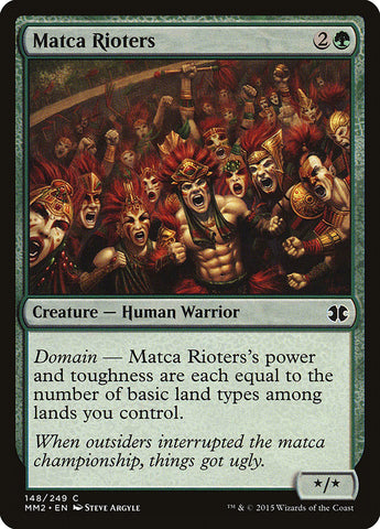 Matca Rioters [Maestros modernos 2015] 