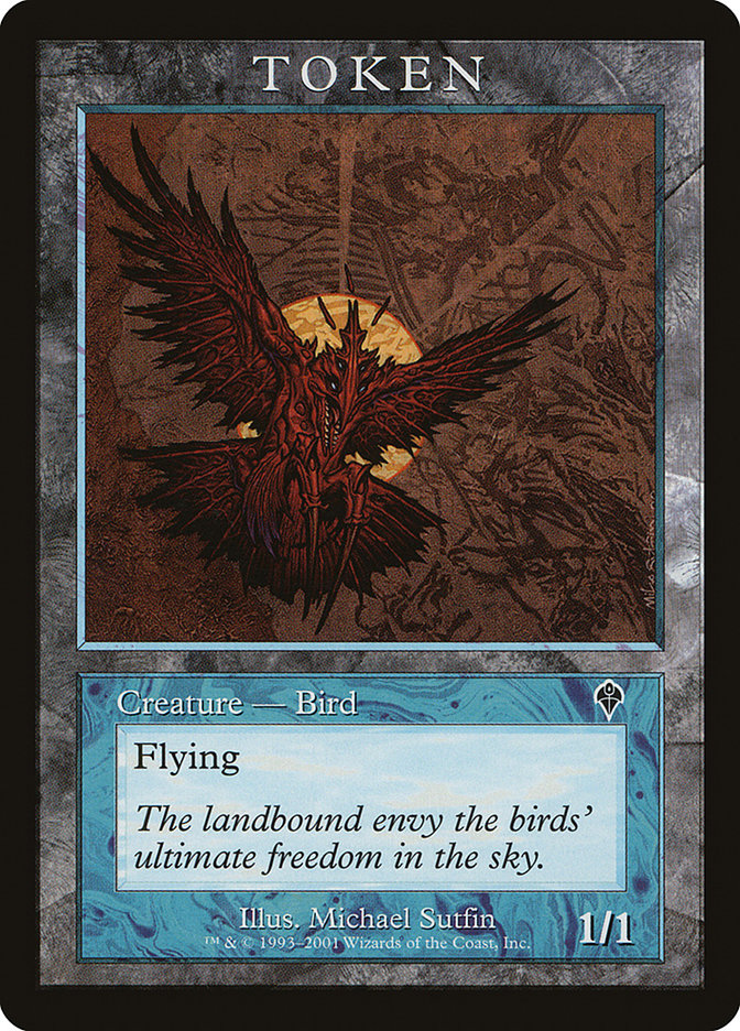 Ficha de pájaro [Magic Player Rewards 2001] 