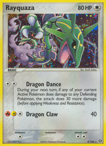 Rayquaza (9/106) [EX: Esmeralda] 