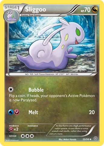 Sliggoo (59/98) [XY: Orígenes antiguos] 