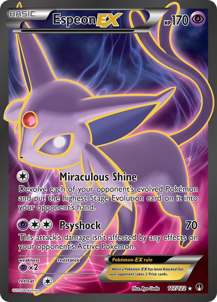 Espeon EX (117/122) [XY: Punto de ruptura] 