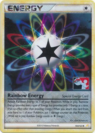 Rainbow Energy (104/123) (Promoción de liga) [HeartGold y SoulSilver: Conjunto básico] 