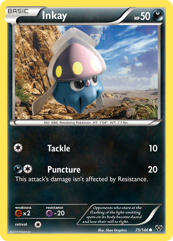 Inkay (75/146) [XY: Conjunto básico] 