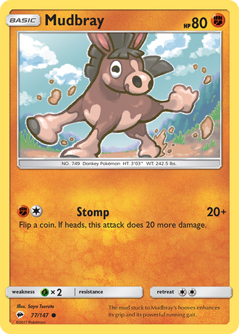 Mudbray (77/147) [Sol y Luna: Sombras ardientes] 