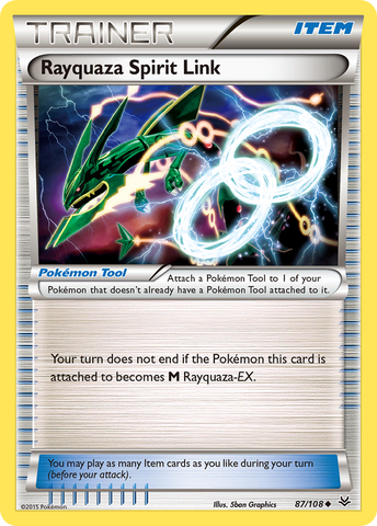 Enlace espiritual de Rayquaza (87/108) [XY: Cielos rugientes] 