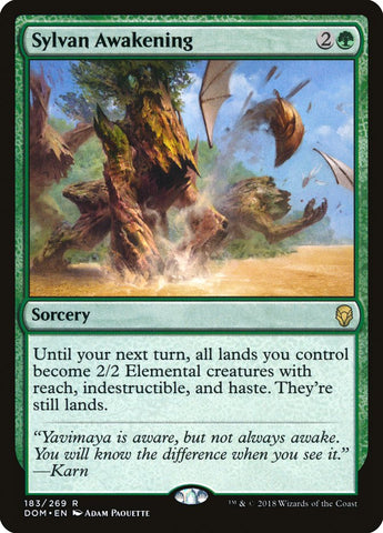 El despertar de Sylvan [Dominaria] 