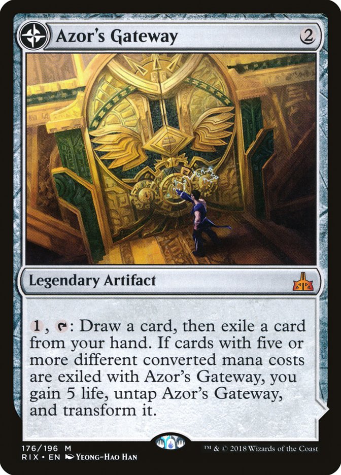 Puerta de Azor // Santuario del Sol [Rivales de Ixalan] 