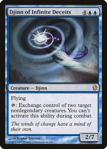 Djinn de engaños infinitos [Commander 2013] 