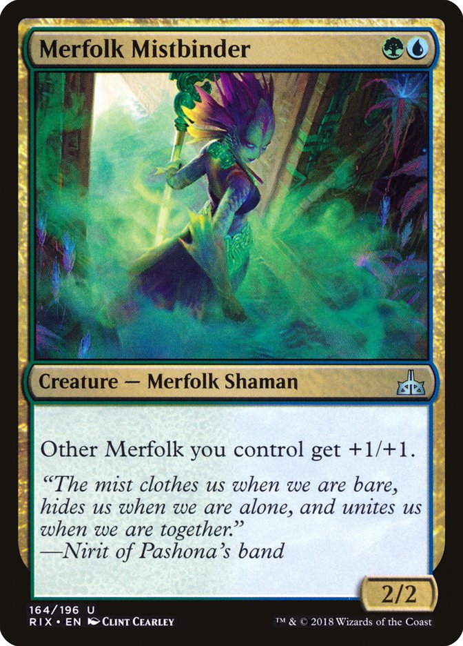 Merfolk Mistbinder [Rivales de Ixalan] 