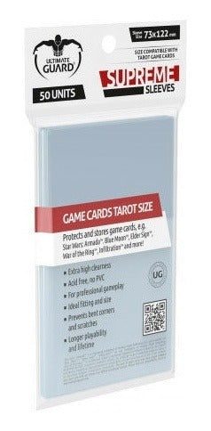 Ultimate Guard - Board Game Tarot Size (73x122)- 50 Unidades